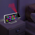 Miniatyrbild 2 av 10: LED-projektionsväckarklocka