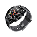 Miniatyrbillede 2 af 3: Sort og grå silikonerem 22 mm til Huawei Watch GT