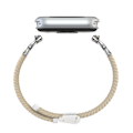 Miniatyrbild 5 av 5: Snyggt flätat spänneband för Xiaomi Mi Band 9/10 Aprikos