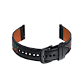 Miniatyrbild 2 av 4: Klockarmband i Läder för HUAWEI GT3 Pro Svart 20 mm