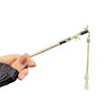 Miniatyrbillede 1 af 4: Elegant Magnolia Hairpin Tone Alloy Hair Stick til kvinder 2 Guld