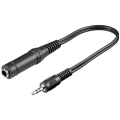 Miniatyrbild 1 av 2: Adapter för hörlurar, 3,5 mm kontakt till 6,35 mm jack