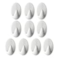 10-pack starka självhäftande väggkrokar S S