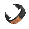 Miniatyrbillede 2 af 3: Flettet nylonrem til Samsung Galaxy Watch 7 Sort