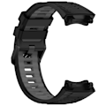 Pikkukuva 5 / 6: Amazfit T-REX 3 -silikoniranneke Musta + harmaa