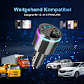 Miniatyrbillede 6 af 7: Bluetooth 5.3 biloplader med QC3.0 & PD hurtigopladning