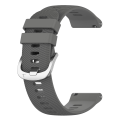 Pikkukuva 5 / 5: Kellon hihna silikonia Garmin Forerunner 265 / 265 Music / 255 / 255 Music / Venu 2 / Vivoactive 4 Tummanharmaa 22 mm