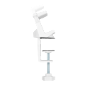 Miniatyrbild 5 av 9: OFFICE Clamp-on power strip holder for desks, white