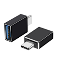 Miniatyrbild 1 av 3: 2-pack USB 3.0 Type-C-adapter med elegant design