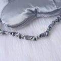Miniatyrbillede 2 af 7: Sovemaske i sødt kanindesign Blå