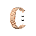 Miniatyrbillede 1 af 3: Urrem i rustfrit stål til Huawei Watch Fit Guld