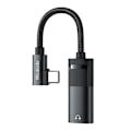 Miniatyrbillede 2 af 6: USB-C til AUX ministik 3,5 mm + USB-C adapter, Mcdodo CA-1880 (sort)