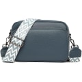 Miniatyrbillede 1 af 6: Crossbody taske skulderrem taske PU læder Blå