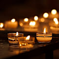 Miniatyrbild 6 av 7: 200-delars Tätvävda Ljusvekar Set