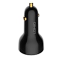 Miniatyrbillede 7 af 7: LDNIO C101 Biloplader, USB + USB-C, 100W + USB-C til Lightning-kabel (sort)
