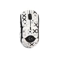 Anti-halk musgreppstejp för Logitech GPW1 White White
