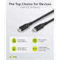 Miniatyrbillede 3 af 11: USB-C™-kabel, USB 3.2, 100 W, 10 Gbit/s, Power Delivery, 3 m