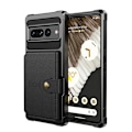Pikkukuva 1 / 5: Suojaava Google Pixel 9 Pro XL -kotelo korttipaikalla