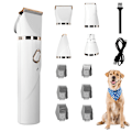 Miniatyrbild 1 av 4: Husdjursklippare D1: Professionellt 4-i-1 Trimmerkit Vit