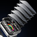 Pikkukuva 4 / 4: Suojakotelo Apple Watch 40mm:lle (sarjat 4/5/6/SE) - hiilikuitu
