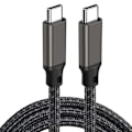Miniatyrbild 1 av 5: 3M USB-C till USB-C snabbladdningskabel - Svart Titan 2 m