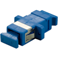 Miniatyrbild 3 av 5: Fiber coupler snap-in, 1xSC-SC, Singlemode, simplex, blue