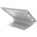 Miniatyrbild 3 av 4: Desktop stand for 9.7" iPads, 125 angle, aluminium, white