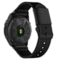 Miniatyrbild 1 av 4: 26MM Nylon Canvas Quick Release klockarmband för Garmin Fenix 8/7X Pro 22 mm