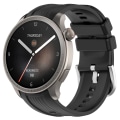 Miniatyrbillede 3 af 5: Silikone urrem til Huami Amazfit Balance (A2286) Sort