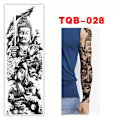 Miniatyrbild 1 av 6: Tillfällig tatueringsdekal för hela armen 4