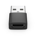 Miniatyrbild 2 av 7: INF USB-A (hane) till USB-C (hona) adapter Svart