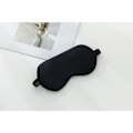 Miniatyrbillede 4 af 4: 100% Mulberry Silk Sovemaske Sort