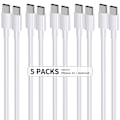 Miniatyrbild 3 av 8: 5-pack CTO C datakablar, 1M PD 60W snabbladdningskablar 5-pack S