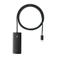 Miniatyrbild 8 av 11: Baseus Lite Series Hub 4in1 USB-C till 4x USB 3.0 + USB-C, 1m (svart)