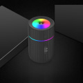 Miniatyrbillede 2 af 5: INF Luftfugter med farverig LED-lampe Sort
