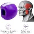 Miniatyrbild 2 av 7: Jawline exerciser käktränare silikon Lila