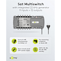 Miniatyrbild 3 av 11: Sat multi-switch 9 ingångar/12 utgångar