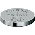 Miniatyrbild 2 av 3: CR2032 (6032) batteri, 5 st. i blister