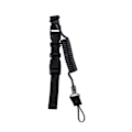 Pikkukuva 1 / 3: Tactical Spring Rope -sisäänvedettävä avaimenperä - Kadon estävä avaimenperä Musta