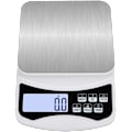 Miniatyrbillede 1 af 6: Digital køkkenvægt 5 kg / 0,1 g Hvid