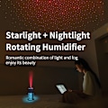 Miniatyrbillede 8 af 11: Stjerneklar himmel luftfugter med roterende projektion - Model CL28 Hvid