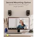 Miniatyrbild 8 av 9: Väggfäste för soundbar Universal, svart