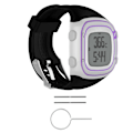 Miniatyrbild 3 av 4: Armband för Garmin Forerunner 10/15 Large Svart