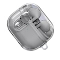 Pikkukuva 3 / 4: Suojakuori Samsung Galaxy Buds 3/Buds 3 Prolle avaimenperällä Harmaa