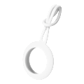 Miniatyrbild 7 av 7: Apple AirTag case, silicone, hanger, white