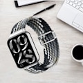Miniatyrbild 3 av 4: Xiaomi Smart Band Svart Choklad Nylon Flätad Rem Redmi Watch5 Active