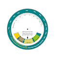 Miniatyrbillede 1 af 3: BMI Body Mass Index Health Calculator Wheel Chart