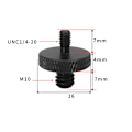 Miniatyrbillede 1 af 3: Stativ gevindadapter 1/4" til M10 - 5-pak M10