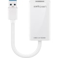 Miniatyrbild 1 av 2: USB-A Ethernet-adapter, vit