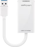 USB-A Ethernet-adapter, vit